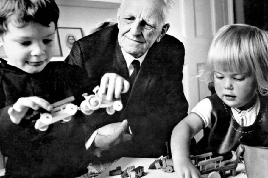 Donald Winnicott com crianças